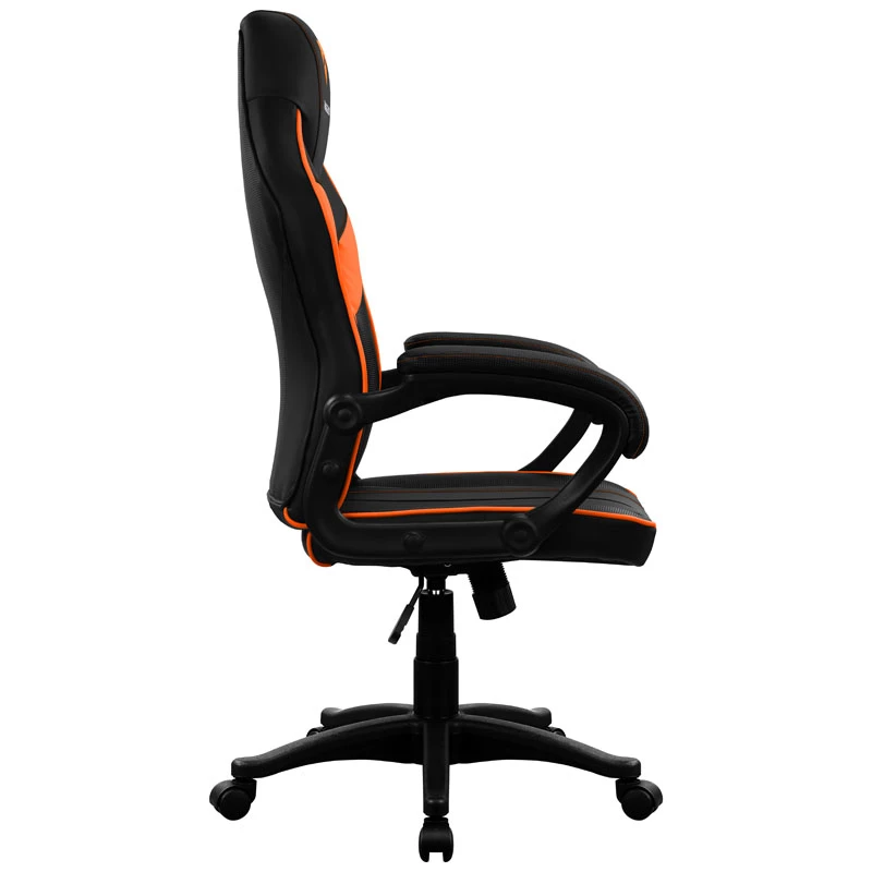 Gamingstoel Thunder X3 EC1 zwart oranje – ergonomisch ontwerp, in hoogte verstelbaar