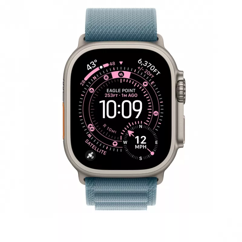 Band Apple MFTH4ZM/A smartwatch-accessoire Blue Titanium