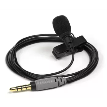 Lavalier-microfoon RØDE smartLav+ — bedraad, omnidirectioneel, 3,5 mm, 20–20.000 Hz, -35 dB gevoeligheid, 2 stuks, transportetui