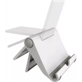 Tablethouder Renkforce RF-4034061 Passive Desk wit – passieve tafelstandaard voor tablets