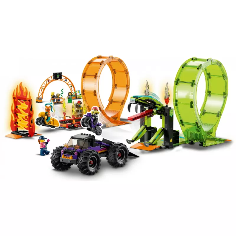 LEGO City 60339 LEGO® CITY Stuntshow-dubbele looping (60339)