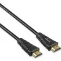 HDMI-kabel MediaRange MRCS247 2 m, HDMI Type-A naar Type-A, HDMI 2.1, 18 Gbit/s, vergulde contacten, zwart