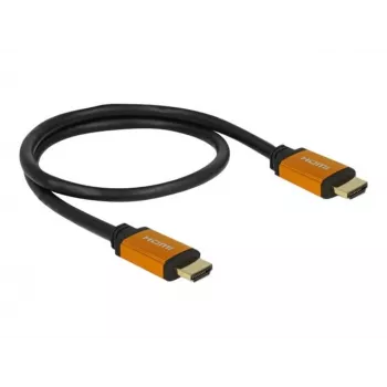 HDMI-kabel DeLOCK 85729 2 m HDMI Type-A standaard zwart goud