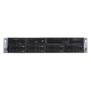 Serverbehuizing Supermicro 825TQC-R802LPB rack zwart