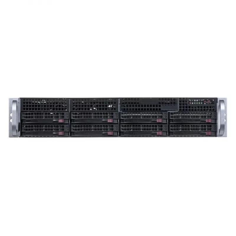Serverbehuizing Supermicro 825TQC-R802LPB rack zwart