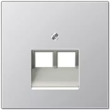 JUNG AL 2969-2 UA - aluminium - aluminium - RJ-45