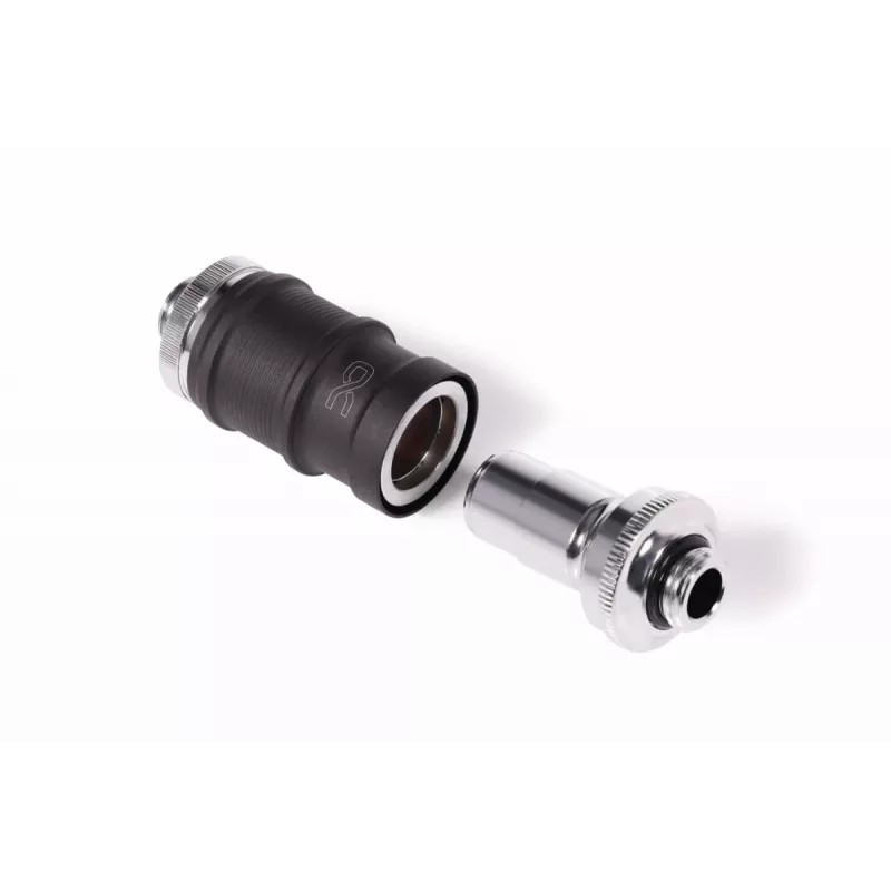 Waterblok-adapter Aquatuning GmbH 13876 messing nikkel kunststof zwart chroom