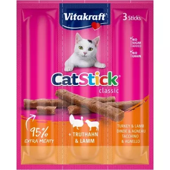 VITAKRAFT Cat Stick kalkoen en lam - kattensnacks - 18 g