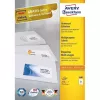 Avery 3481 zelfklevende etiketten rechthoekig permanent wit 2100 stuks