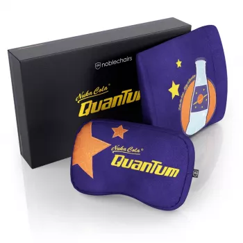 Nekkussen/lendenkussen noblechairs Fallout Nuka-Cola Quantum paars 2 stuks