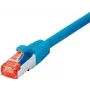 Tecline 715003B Ethernet-patchkabel blauw