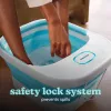Voetbad HoMedics FB-70BL-EB – opvouwbaar compact voetbad voor thuisgebruik