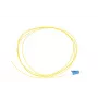 Pigtail LC/PC singlemode Extralink 1,5 m, 900 µm G.657.A1 FTTH, geel, easy-strip