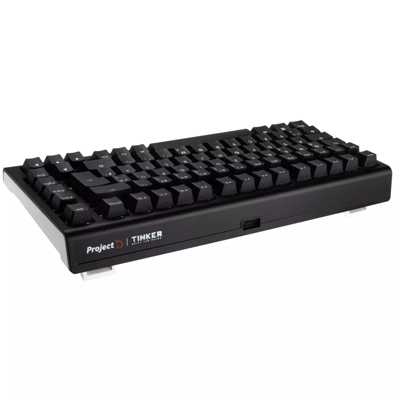 Ducky Tinker 75 toetsenbord gaming USB Duits zwart