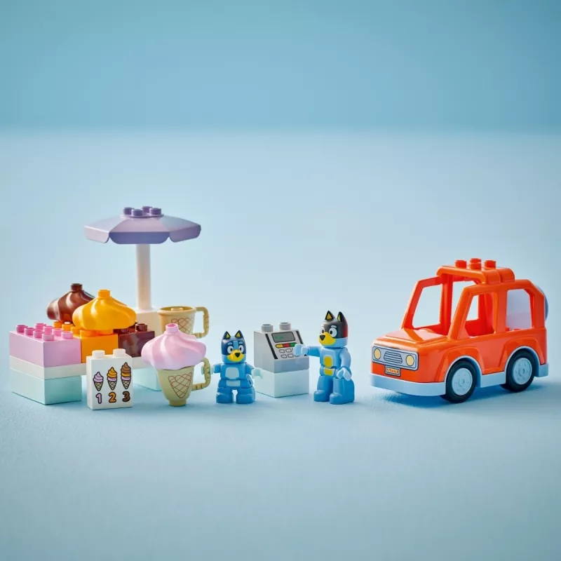 LEGO BLUEY 10458 IJscrème-uitje met Bluey