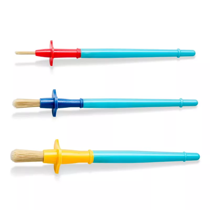 Penseelset Staedtler 98940-SBK3 — ronde synthetische haren, 3-delig