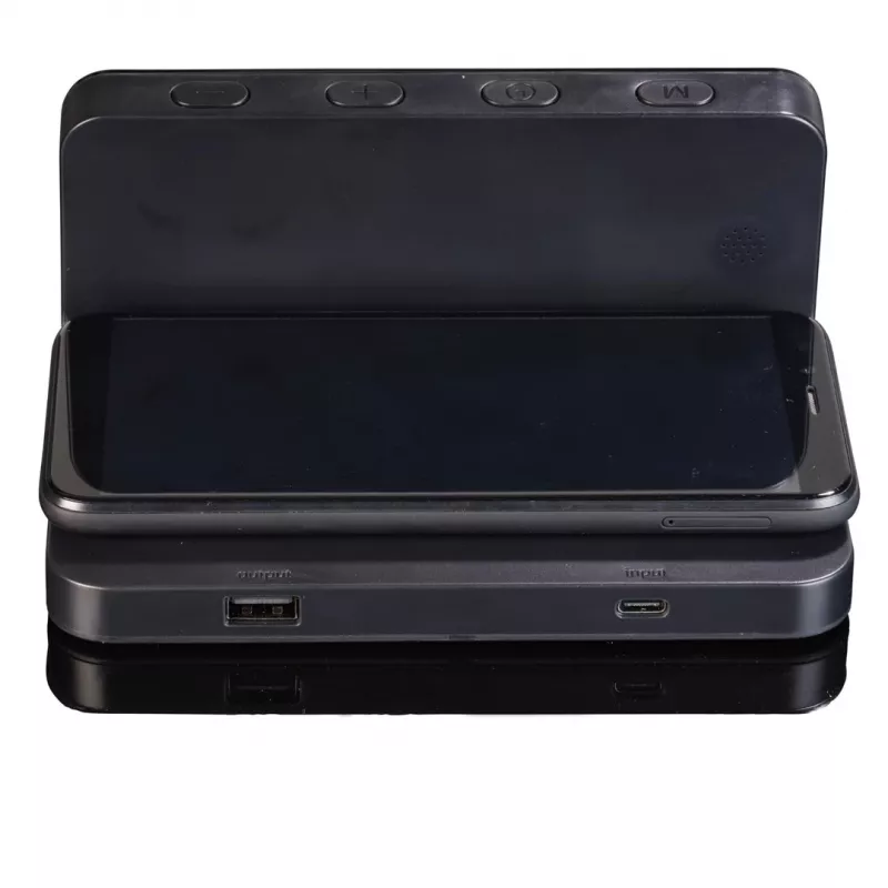 Digitale wekker Denver ECQ-103MK2 zwart LED-display batterijgevoed