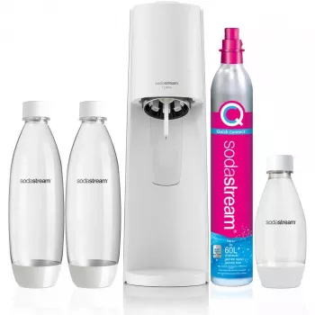 SodaStream Sodamaker Terra Megapack QC wit met 3 flessen (2270213)