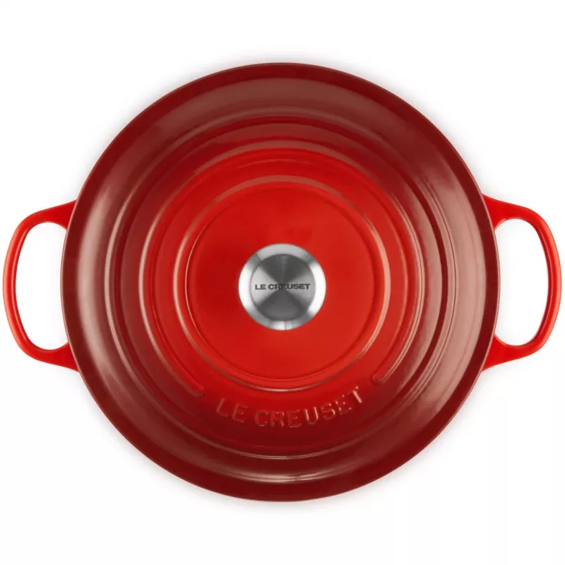 Le Creuset Signature 6,7 L rond rood