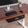Bureaulade MACLEAN MC-461 ergonomisch compact design, eenvoudige montage, onderbureau-accessoire