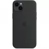 Apple iPhone 14 Plus Siliconen Case met MagSafe – Midnight