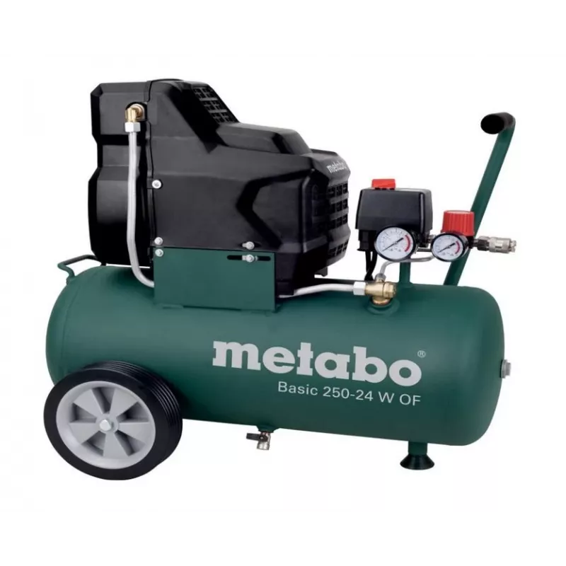 Metabo olievrije compressor 230V 24L Basic 250-24 W OF