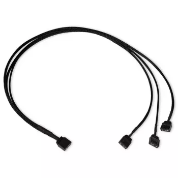 RGB-Y-splitterkabel Alphacool 18707 5V Zwart 600mm