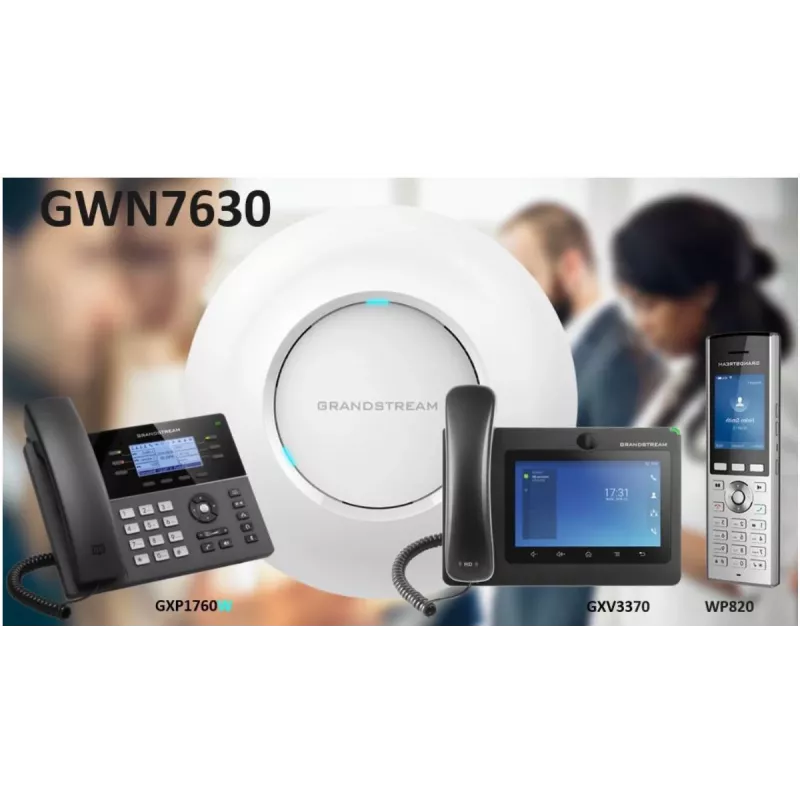 Grandstream Networks GWN7660 draadloos access point 1770 Mbit/s wit Power over Ethernet (PoE)