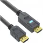 PureLink OneAV PI2010-250 HDMI-kabel met ethernet HDMI-stekker naar HDMI-stekker 25 m drievoudige isolatie zwart