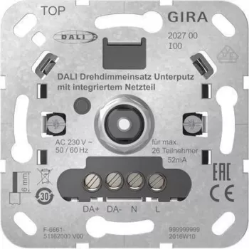 GIRA 202700 DALI draaddimmer UPPower Supply Insert (202700)