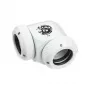 BitsPower Multi-Link 90° adapter voor 2x 12mm AD fittings — wit (BP-DWE90DML)