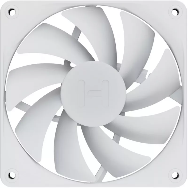 120 mm behuizingsventilator HYTE FA12 wit 4-pack — 120 mm, wit, model FA12