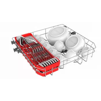 Inbouwvaatwasser Toshiba DW-08T2EE(S)-PL — 8 couverts, energie-efficiëntieklasse F, 49 dB, 55×59×50 mm