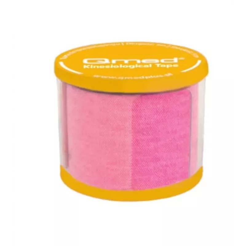 Kinesiotape MDH DRQR5C4FGX5XP — elastische katoenen kinesiologie-tape 5 m × 50 mm, beige