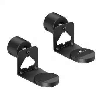 Wandbeugel MACLEAN MC-495 voor 2x Sonos ERA luidsprekers, verstelbare hoek, robuust