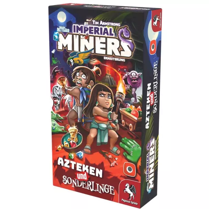 Imperial Miners: Azteken en zonderlingen, bordspel-uitbreiding
