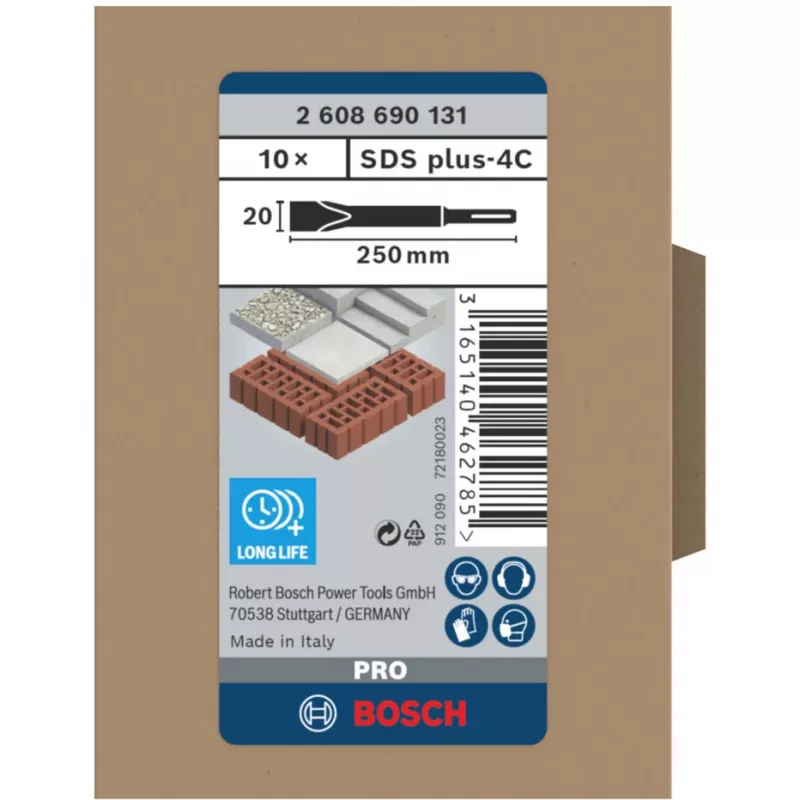 Bosch 2 608 690 131 boor platbeitel-boor 10 stk.