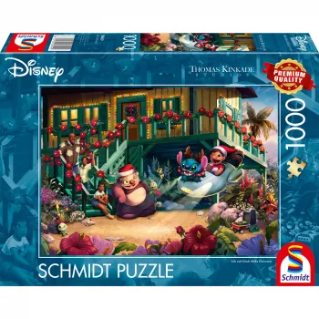 Puzzel Schmidt Spiele 58049 — 1000 stukjes, Lilo & Stitch cartoons
