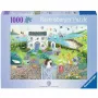 Puzzel Ravensburger Coastal Cottage 1000 stukjes, 700 mm breed, 2 mm dik