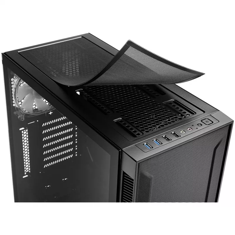 PC-behuizing Sharkoon TG6M RGB tower zwart