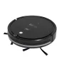Robotstofzuiger TEESA Smart VAC 2 — rond, zwart, 1000 Pa zuigkracht, 9,6 V/2000 mAh Li-accu, 0,2 l stofreservoir, WLAN, automatische terugkeer