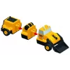 Voertuigset Popular Playthings Mix or Match Vehicles Construction zwart geel