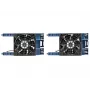 Ventilatorset voor HP Enterprise HPE ProLiant DL36X — ventilatorunit, 254×381×104,9 mm, blauw/zwart