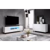Cama sideboard 2D REJA wit glanzend/wit glanzend