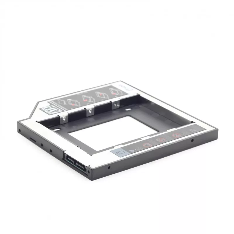 Gembird MF-95-01 slank montageframe voor 2,5-inch drive naar 5,25-inch bay