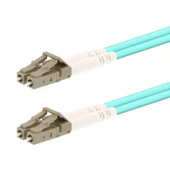 Glasvezelkabel LOGON AL5LCLC07I/3I 7 m OM3 LC–LC aqua vollduplex