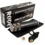 Dynamische studiomicrofoon RØDE Procaster — bedraad, mini-XLR (3-polig), 75–18.000 Hz, 32 Ω, -56 dB, zwart, 695 g