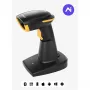 Barcodescanner Inateck BCST-36 — bedrade USB-verbinding, ergonomisch ontwerp, zwart