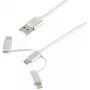 USB-kabel ShiverPeaks BS14-50067 1m USB A micro-USB B wit