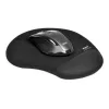 PORT CONNECT | Ergonomische muismat | 200 x 230 x 20 mm | zwart